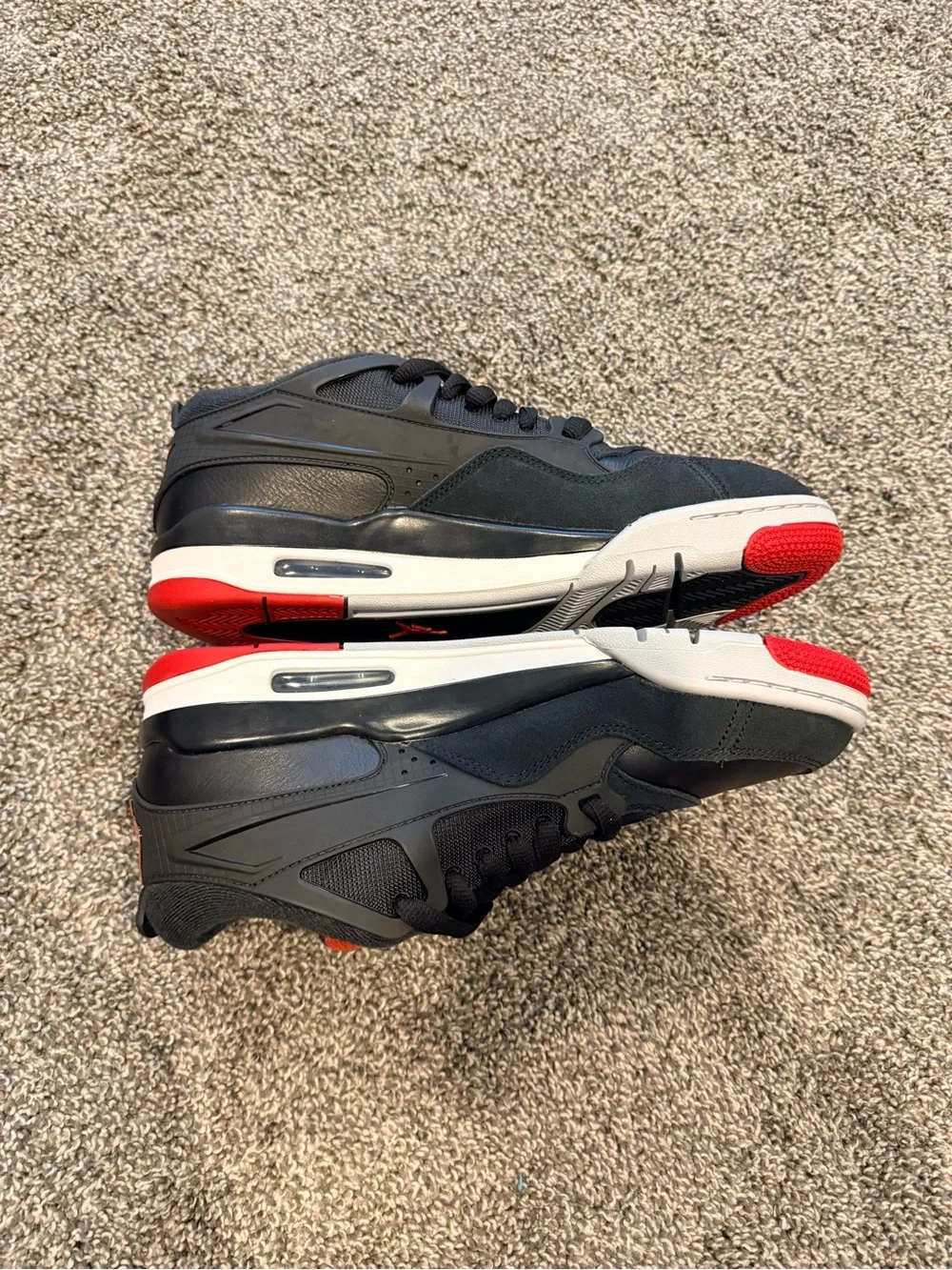 NEW - Size 10.5M - Nike Air Jordan 4 RM Bred Sneakers - FQ7939-061